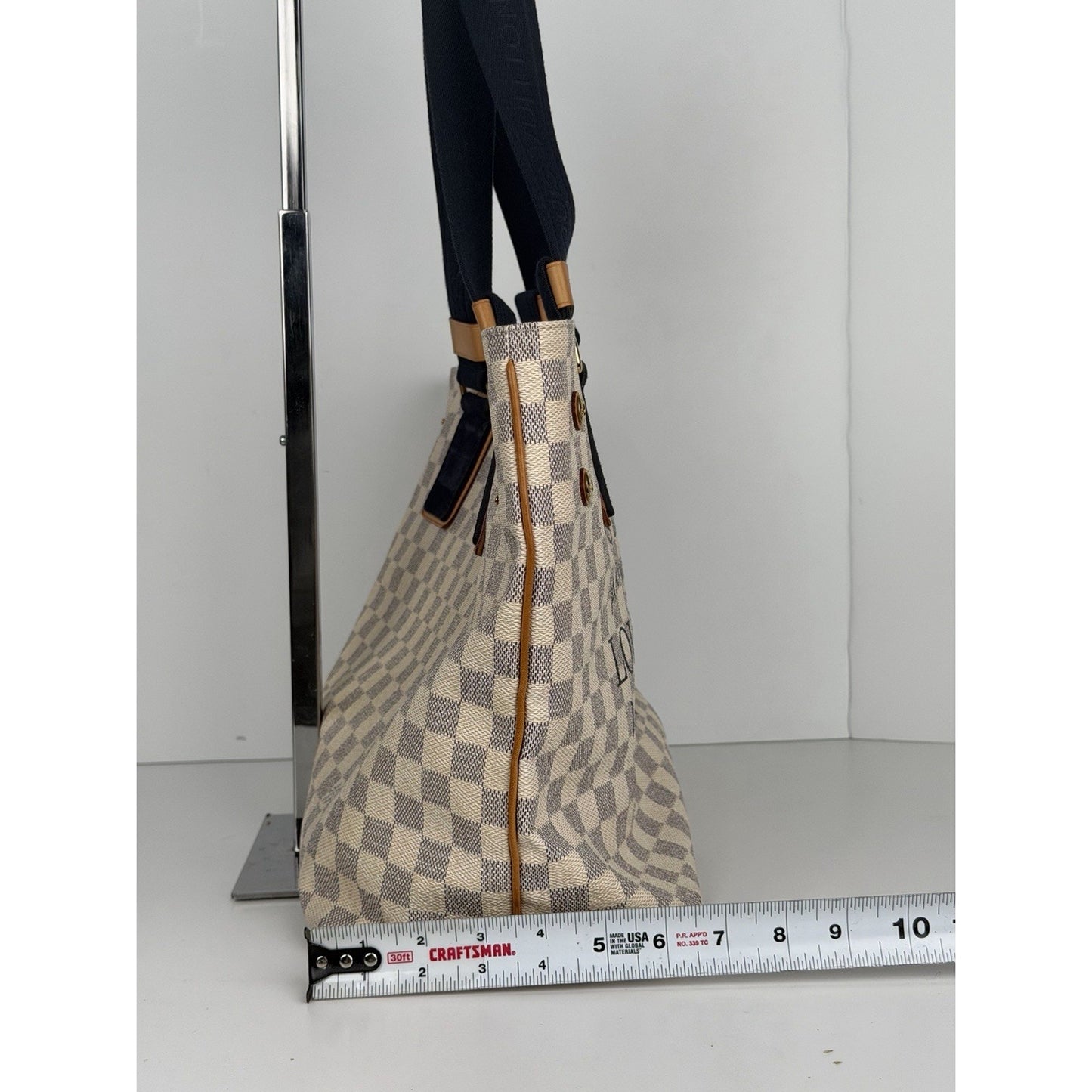 Louis Vuitton Beach Cabas PM Tote Bag in Damier Azur Coated Canvas 2012 E-8
