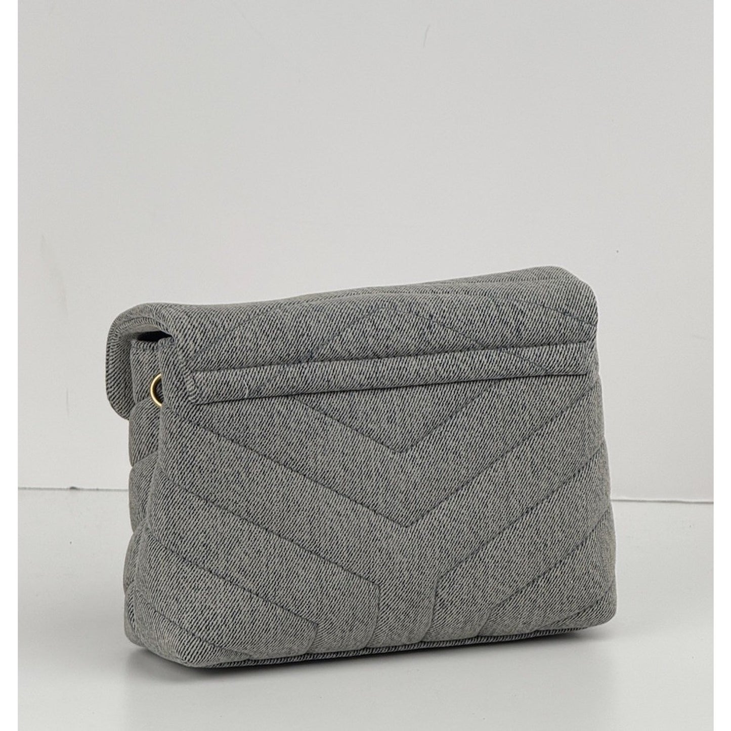 Saint Laurent LouLou Denim Toy Shoulder Bag