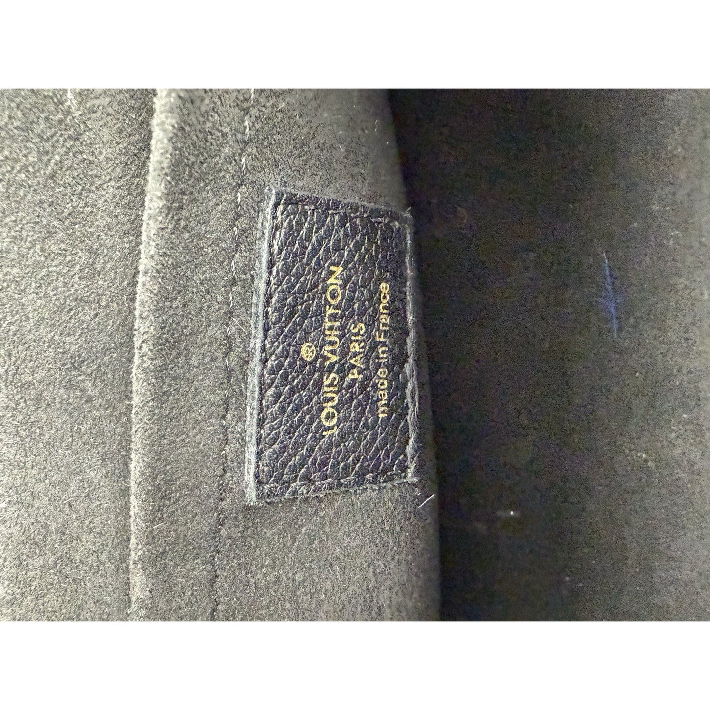 Louis Vuitton Vavin Shoulder Bag BB Black Empriente Leather