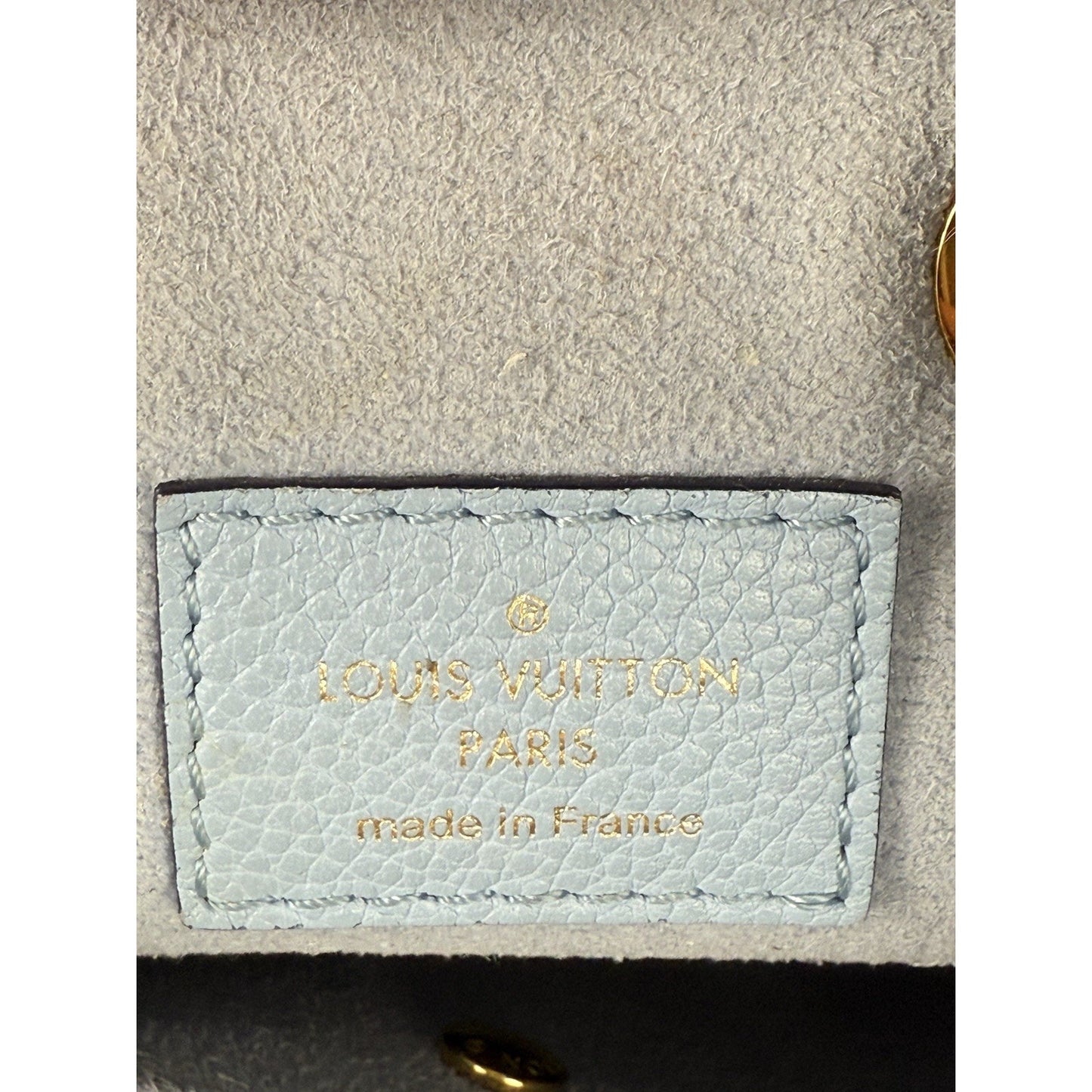 LOUIS VUITTON Giant Monogram Neonoe BB Blue Empriente Women's Shouder Bag