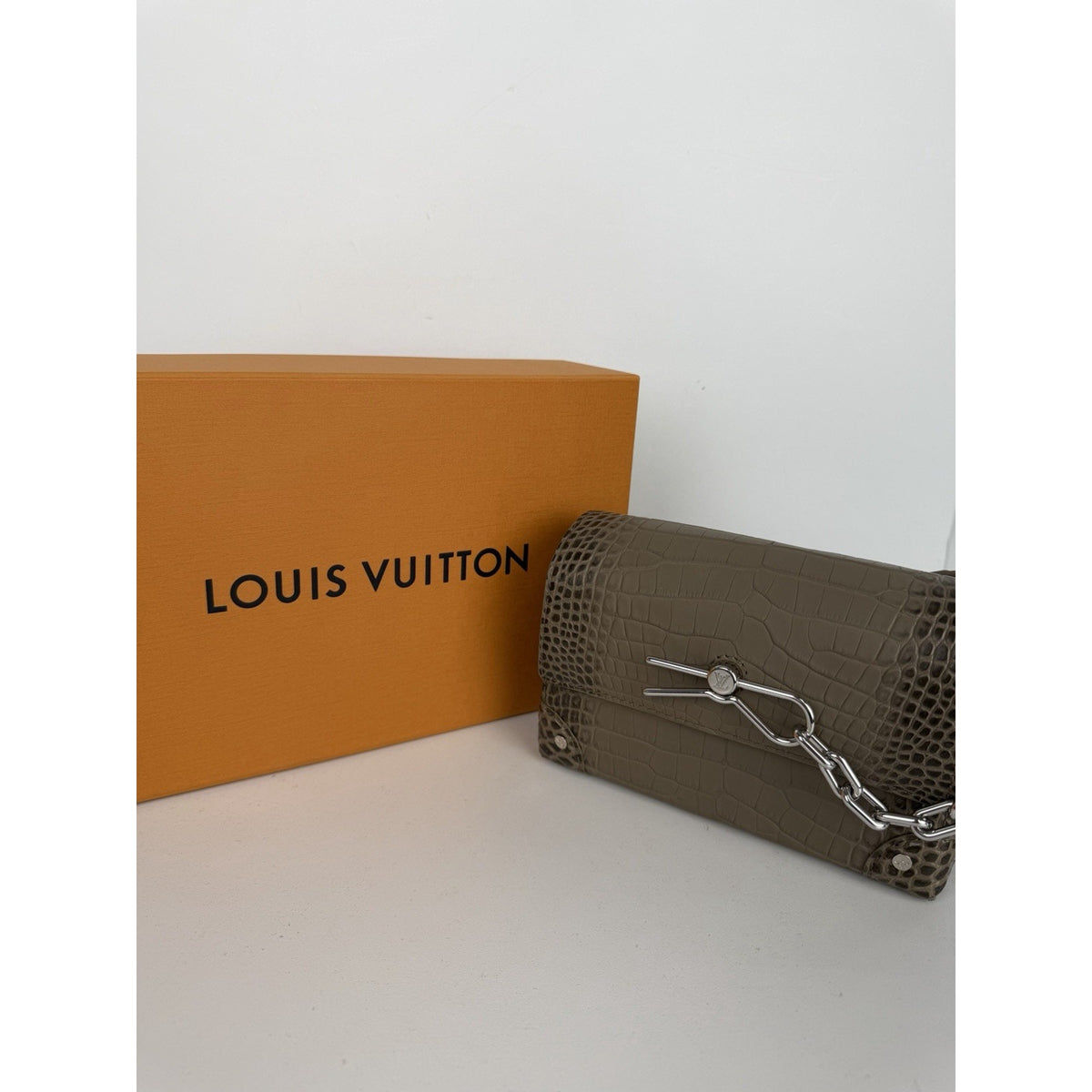 Louis Vuitton Steamer Wearable Wallet Bag in Exotic Crocodile Leather NFC B-9
