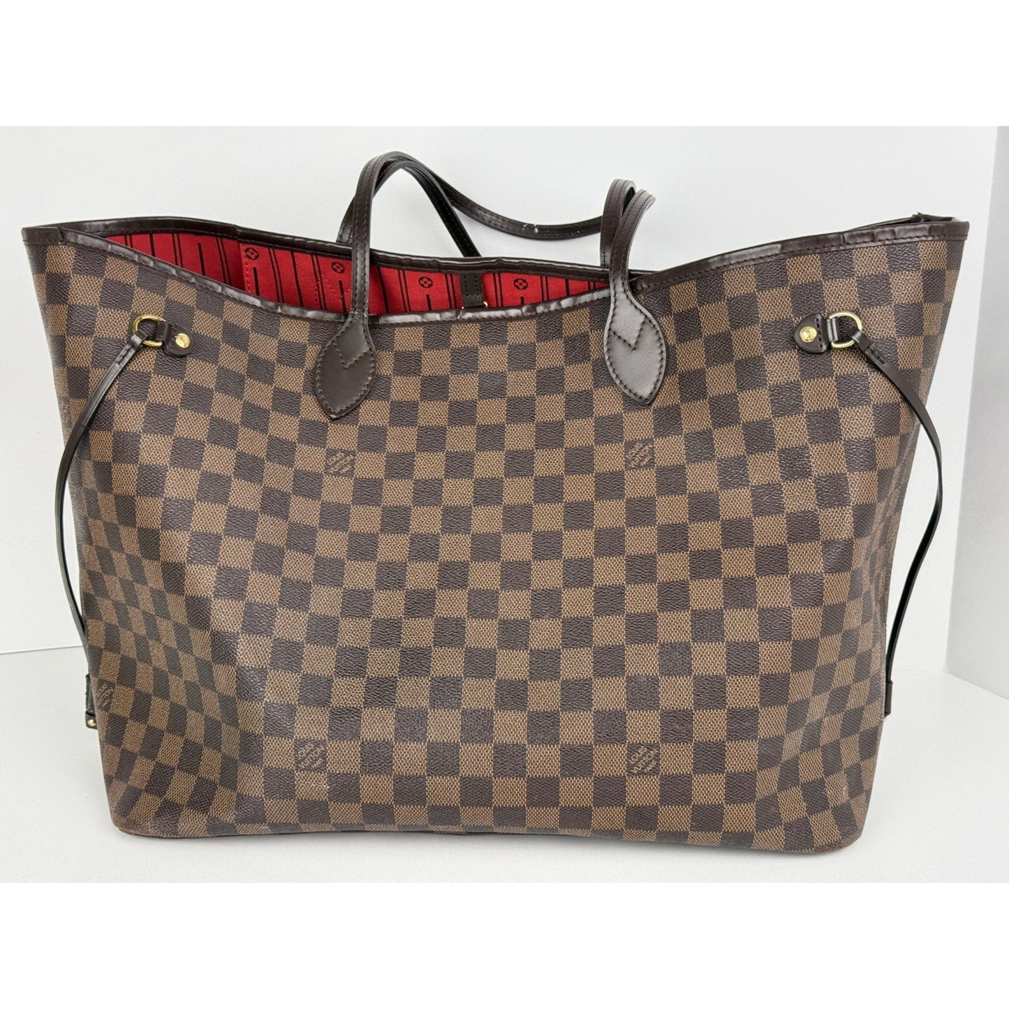 LOUIS VUITTON Neverfull Monogram Canvas Tote Shoulder Bag