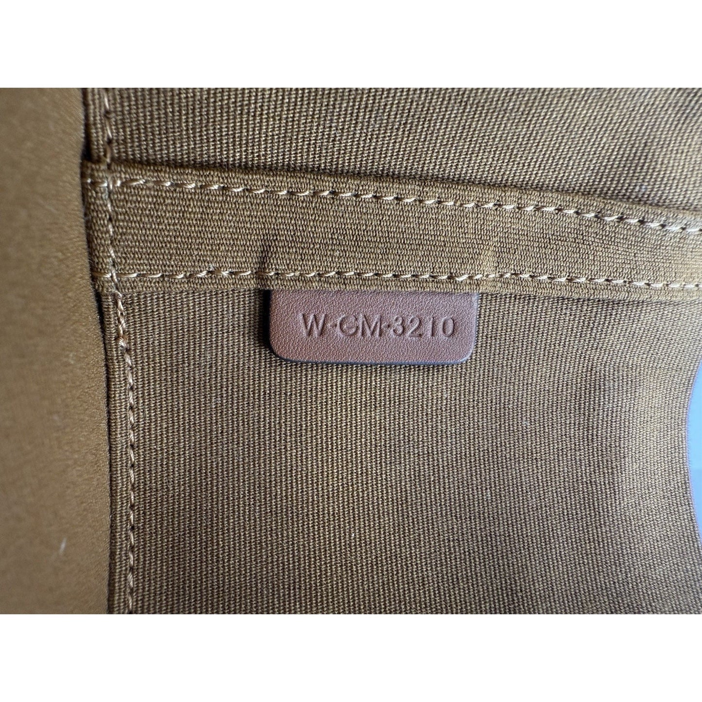 Celine Triomphe Tambour Brown Leather Shoulder Bag