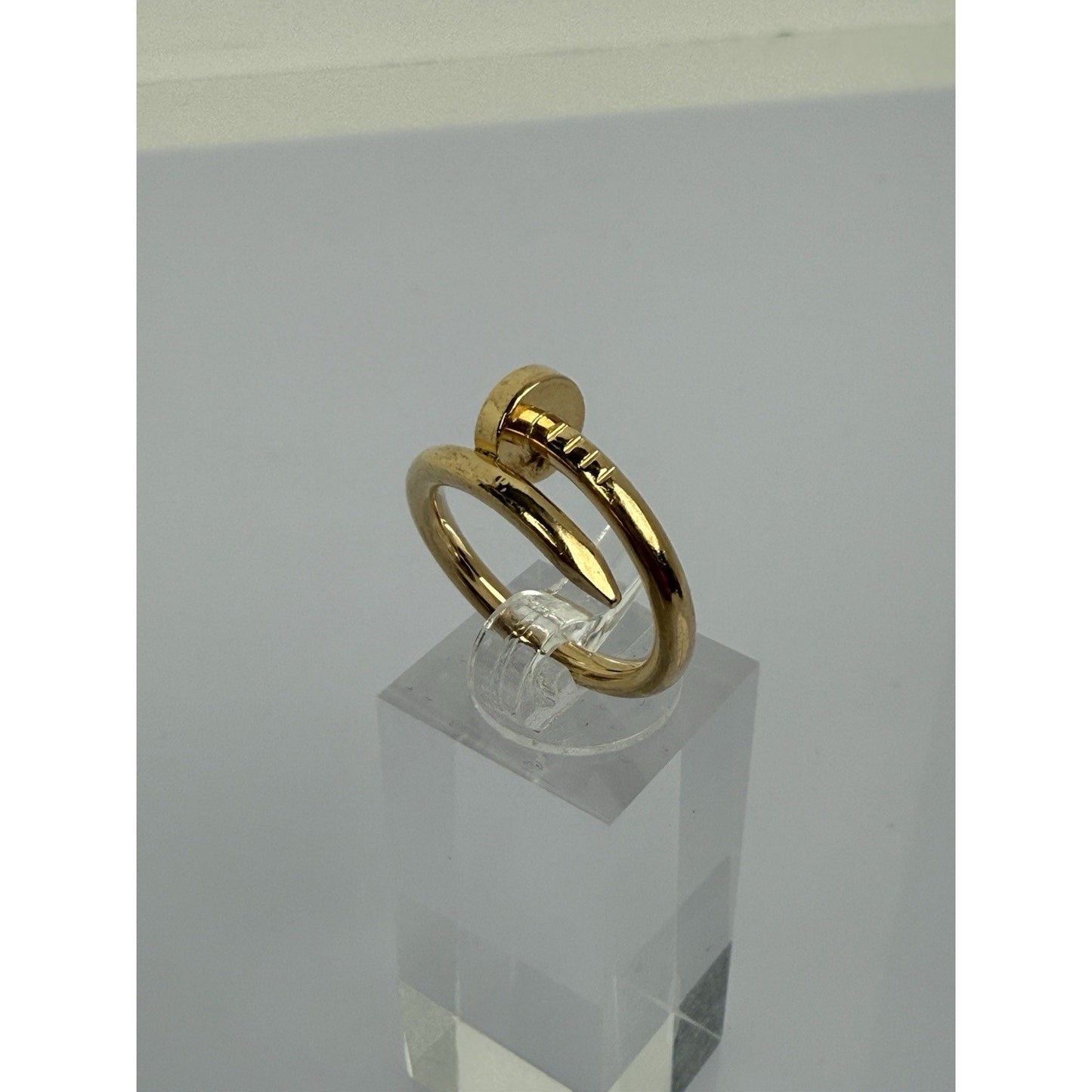 Cartier JUSTE UN CLOU RING 18k Yellow Gold Size 52 Us 4.5