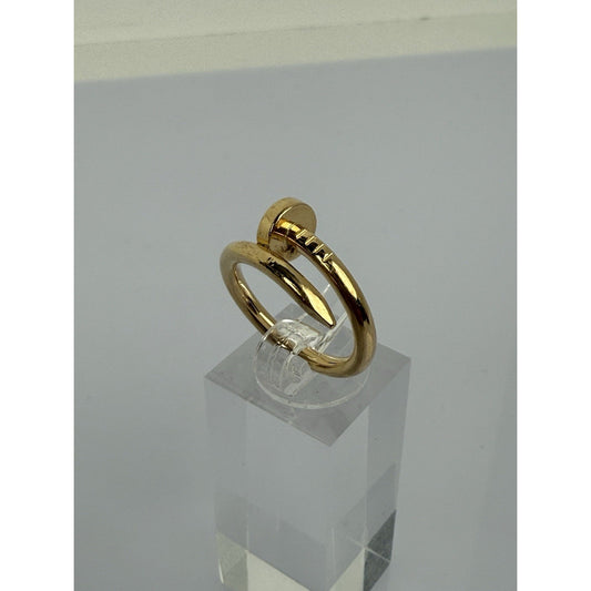 Cartier JUSTE UN CLOU RING 18k Yellow Gold Size 52 Us 4.5