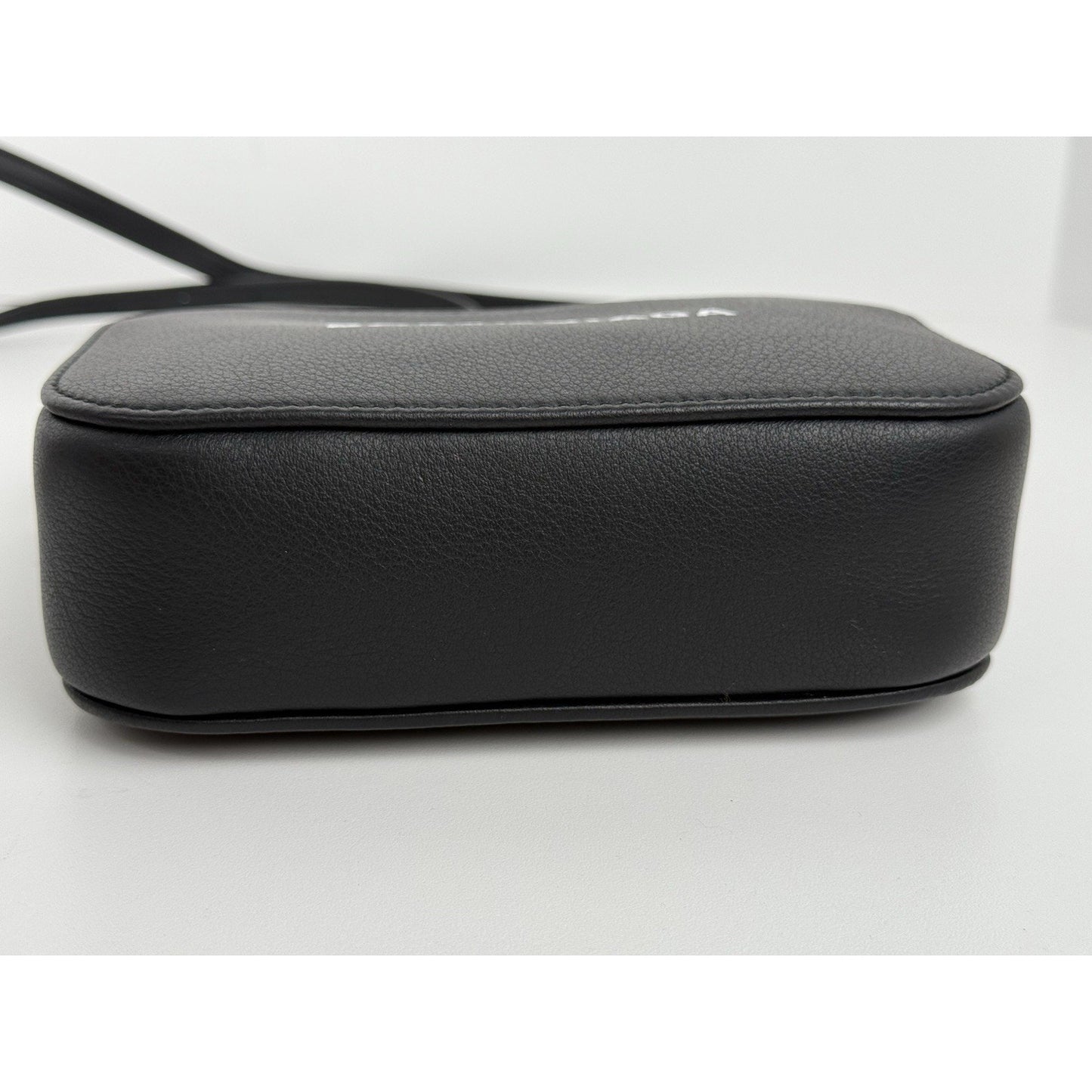 BALENCIAGA Black Calfskin Logo XS Everyday Women's Camera Bag