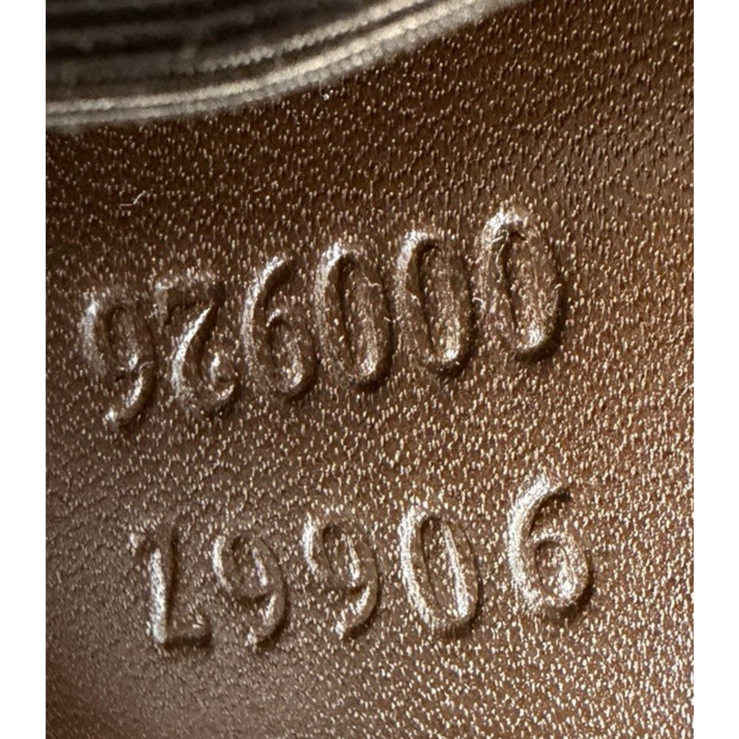Gucci GG Vintage Jackie O Flap Bag Monogram Canvas & Piston Closure S09