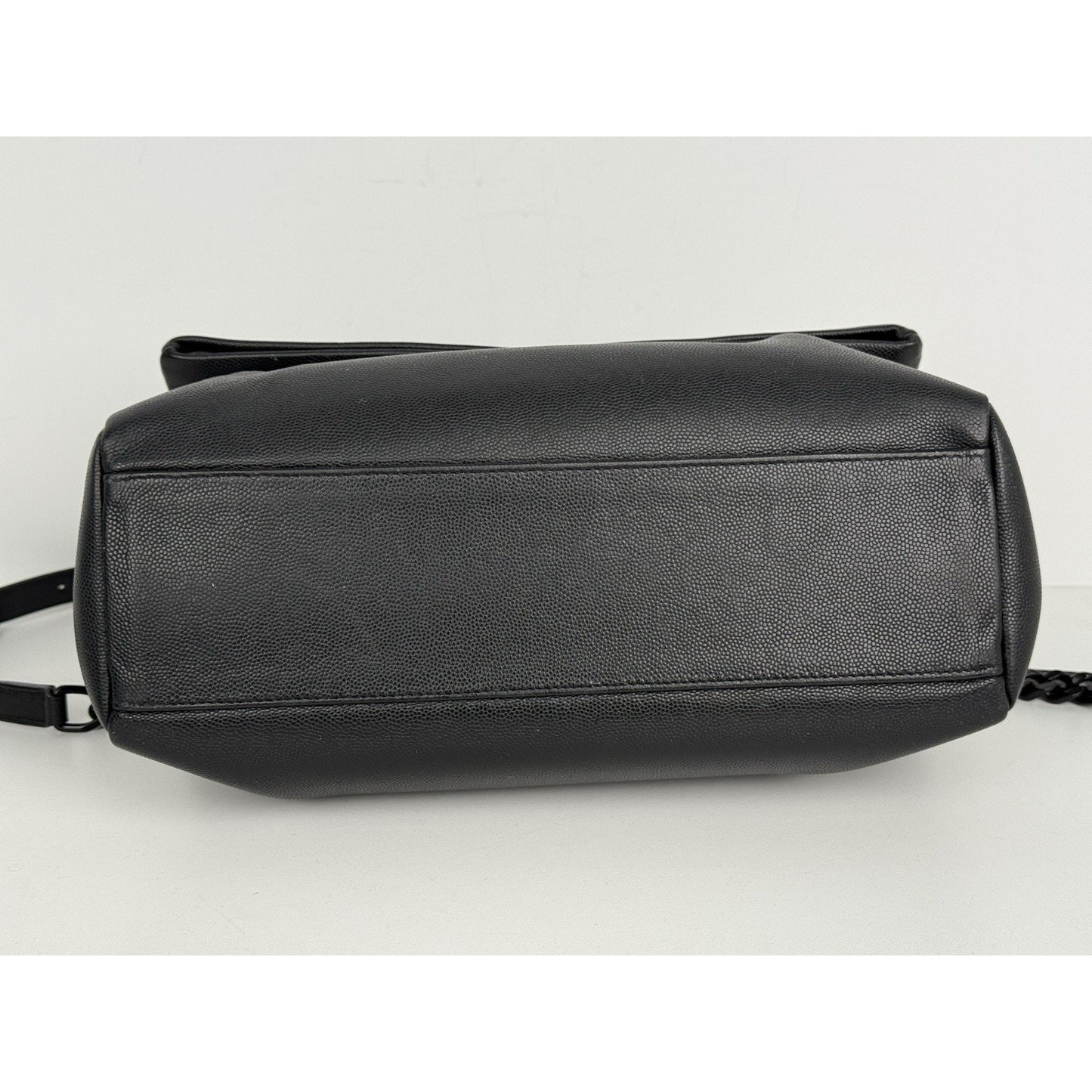 Saint Laurent West Hollywood Leather Handbag Black with Black Hardware