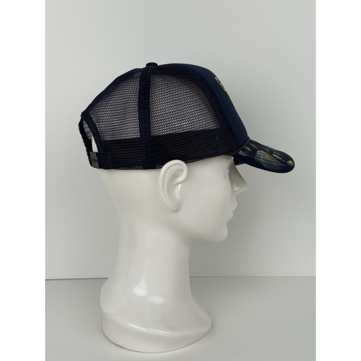 Gallery Dept. Navy Graffiti Workshop Trucker Mesh Snapback Hat