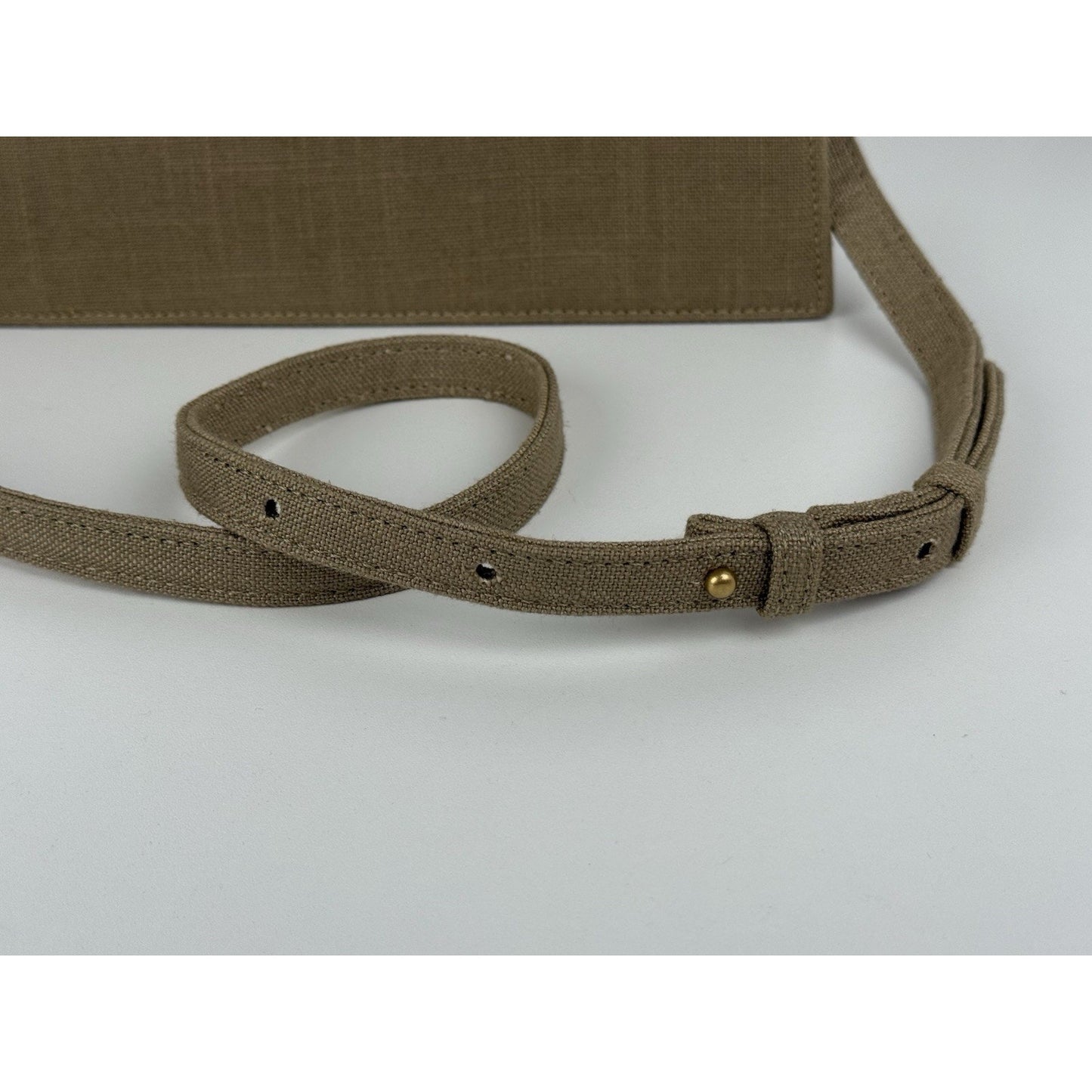 Jacquemus Brown Canvas Le Grand Chiquito Top Handle & Shoulder Bag