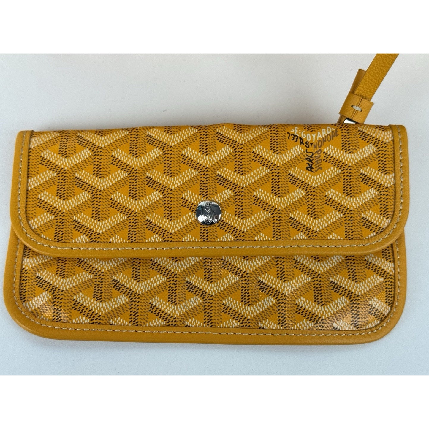 GOYARD Saint Louis PM Tote Bag Yellow