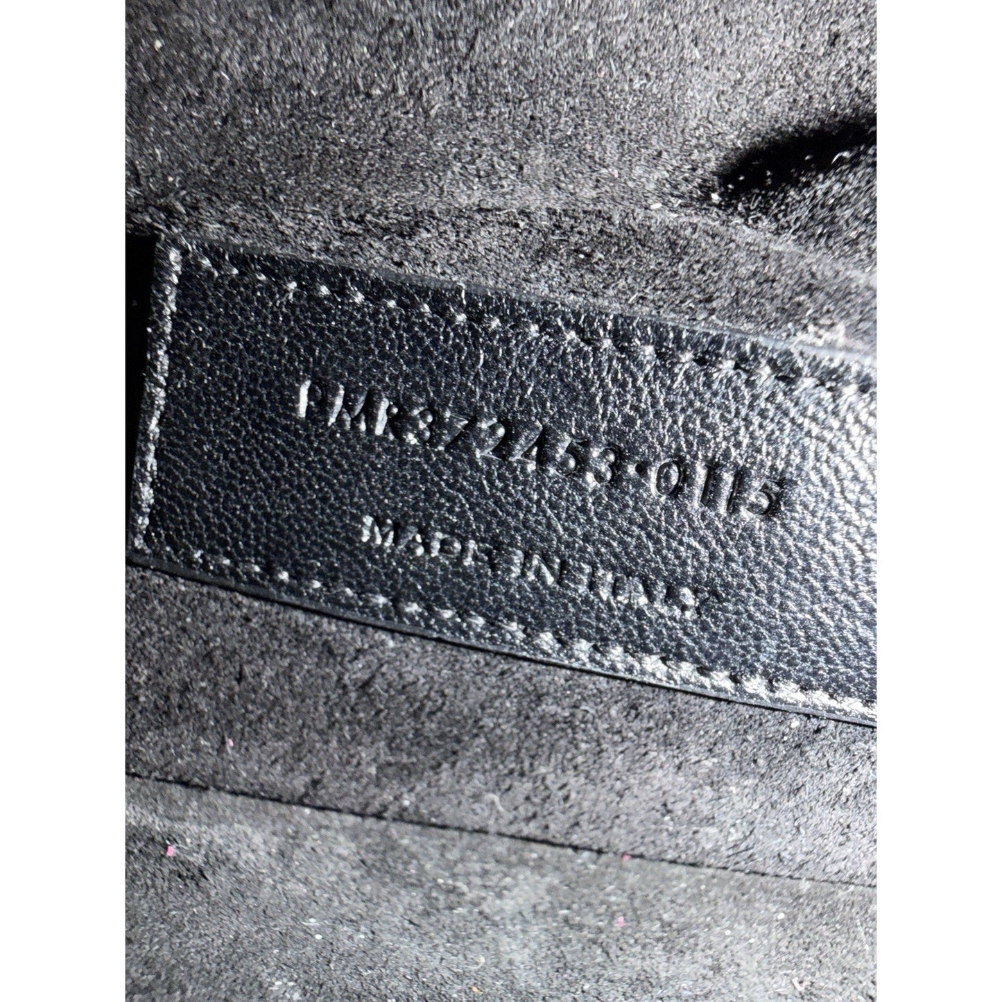 Saint Laurent Emmanuelle Fringe Bucket Bag in Pink Suede F2