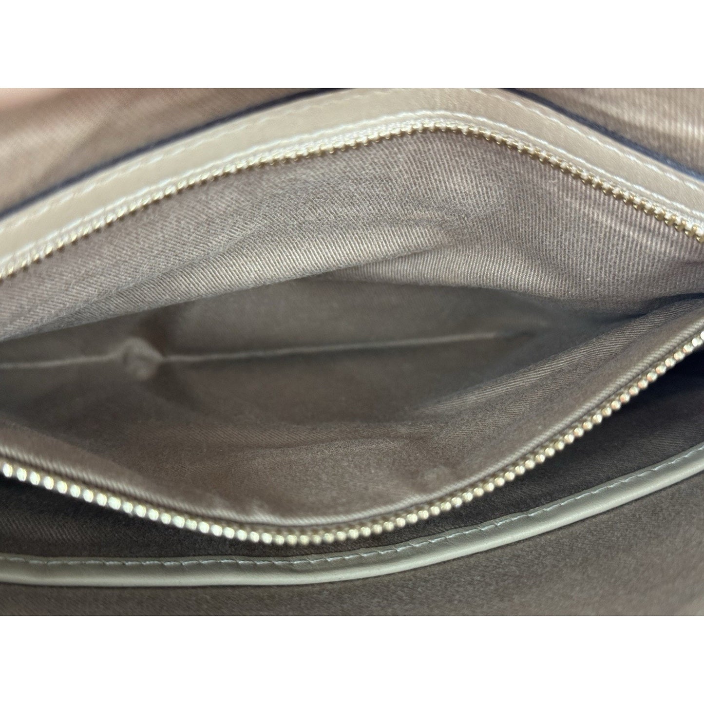 MCM Medium Rabbit Crossbody Pouch in Visetos Beige with Gold Hardware