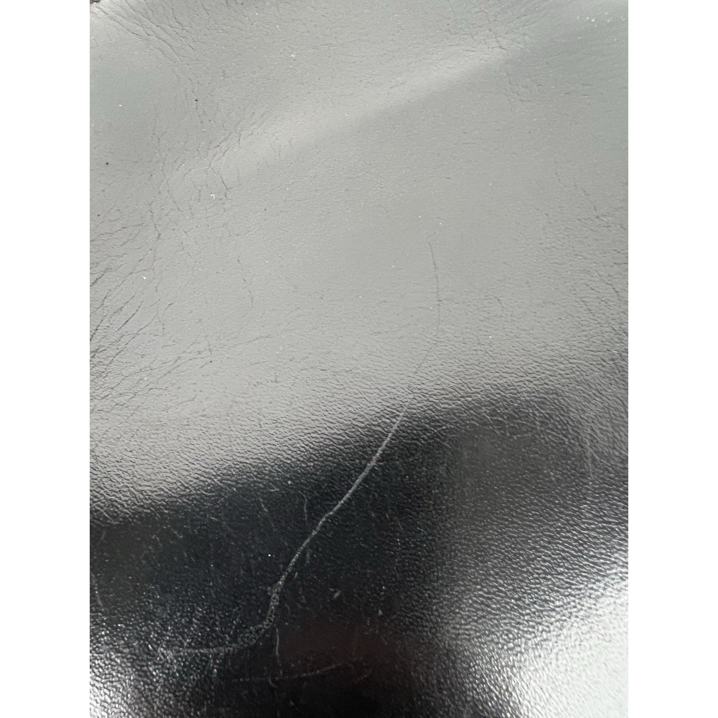 CHANEL Vintage Lambskin Black Leather Tote Shoulder Bag (1989-1991)