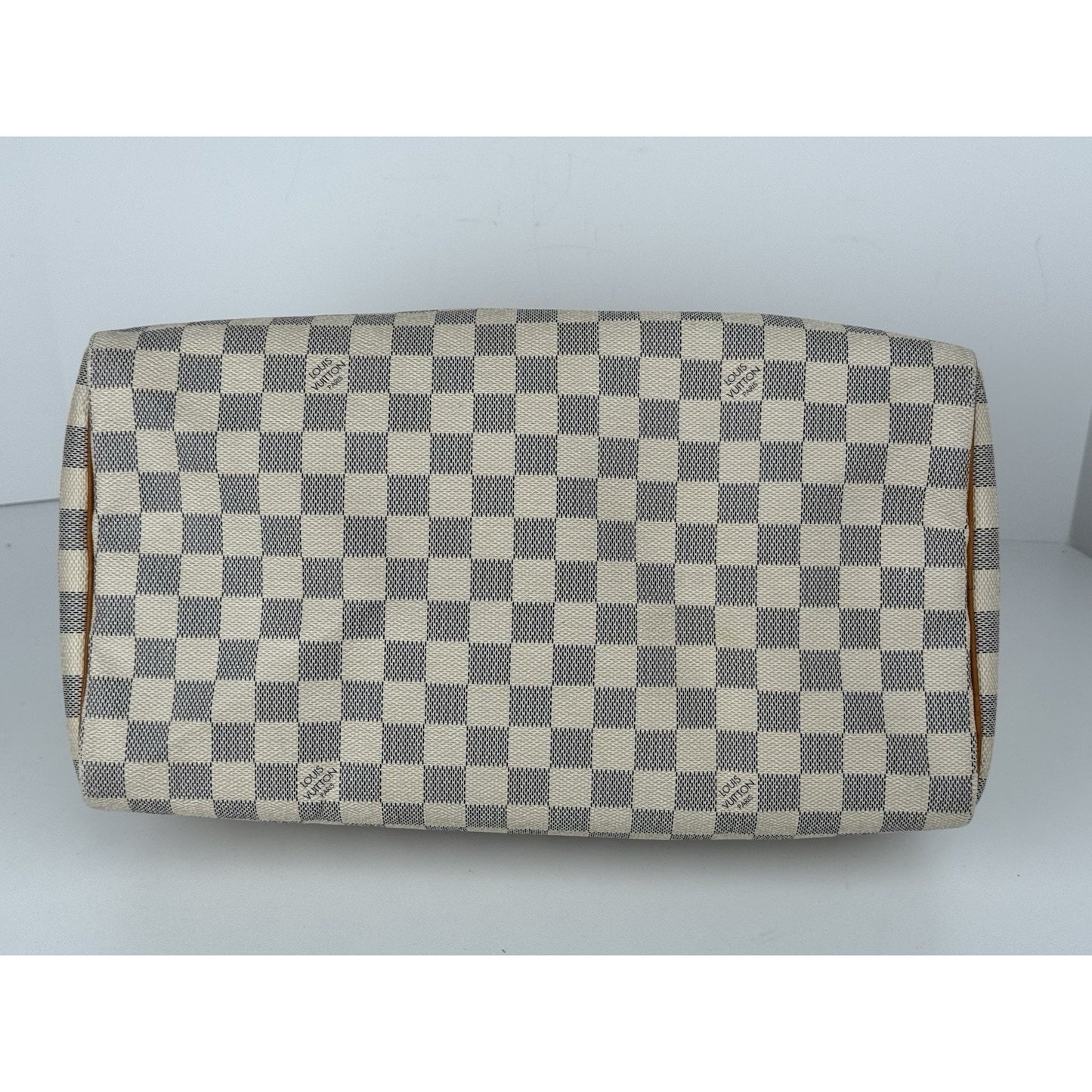 Louis Vuitton Speedy Damier Azur 35 Canvas Bag