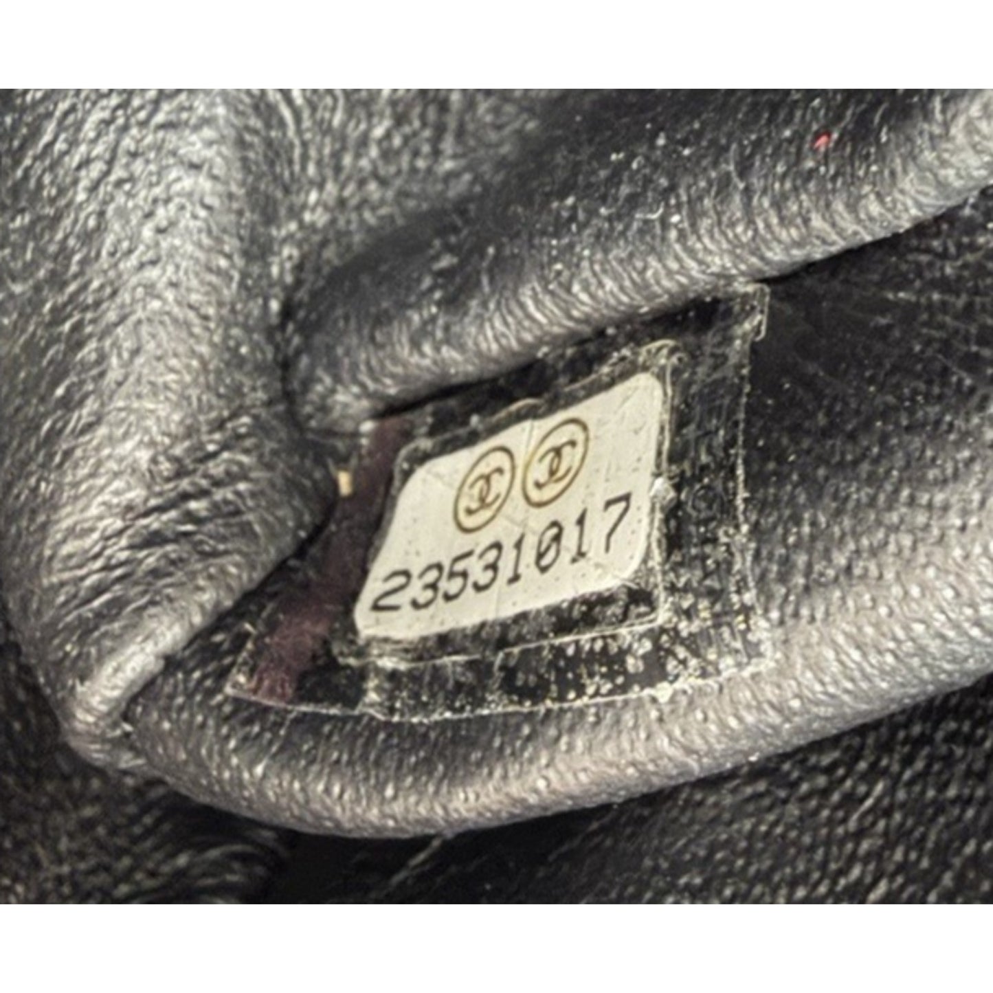 Chanel 2.55 Reissue Mini Flap Bag in Black Aged Calfskin Leather 2017 D5