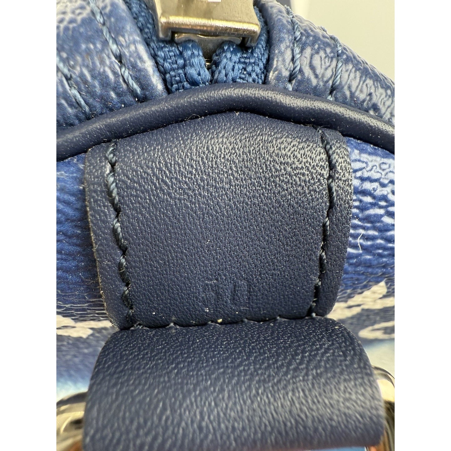 Louis Vuitton Escale Blue Keepall 50 Duffle Giant Monogram Bag