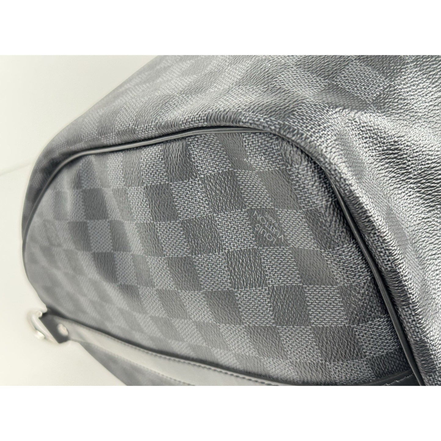 Louis Vuitton Damier Graphite Keepall Bandoulière 55 Travel Bag