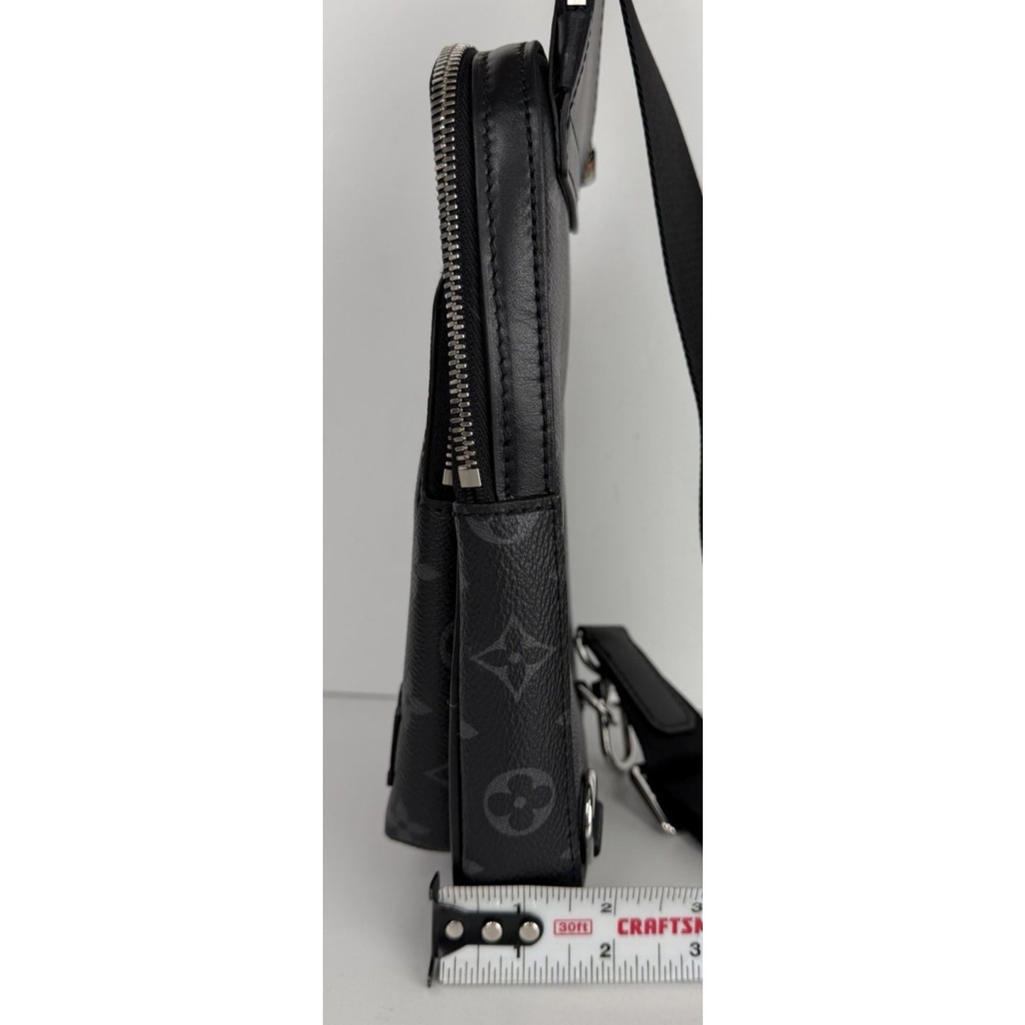 Louis Vuitton Avenue Slingbag PM in Black Monogram Eclipse Coated Canvas NFC E5