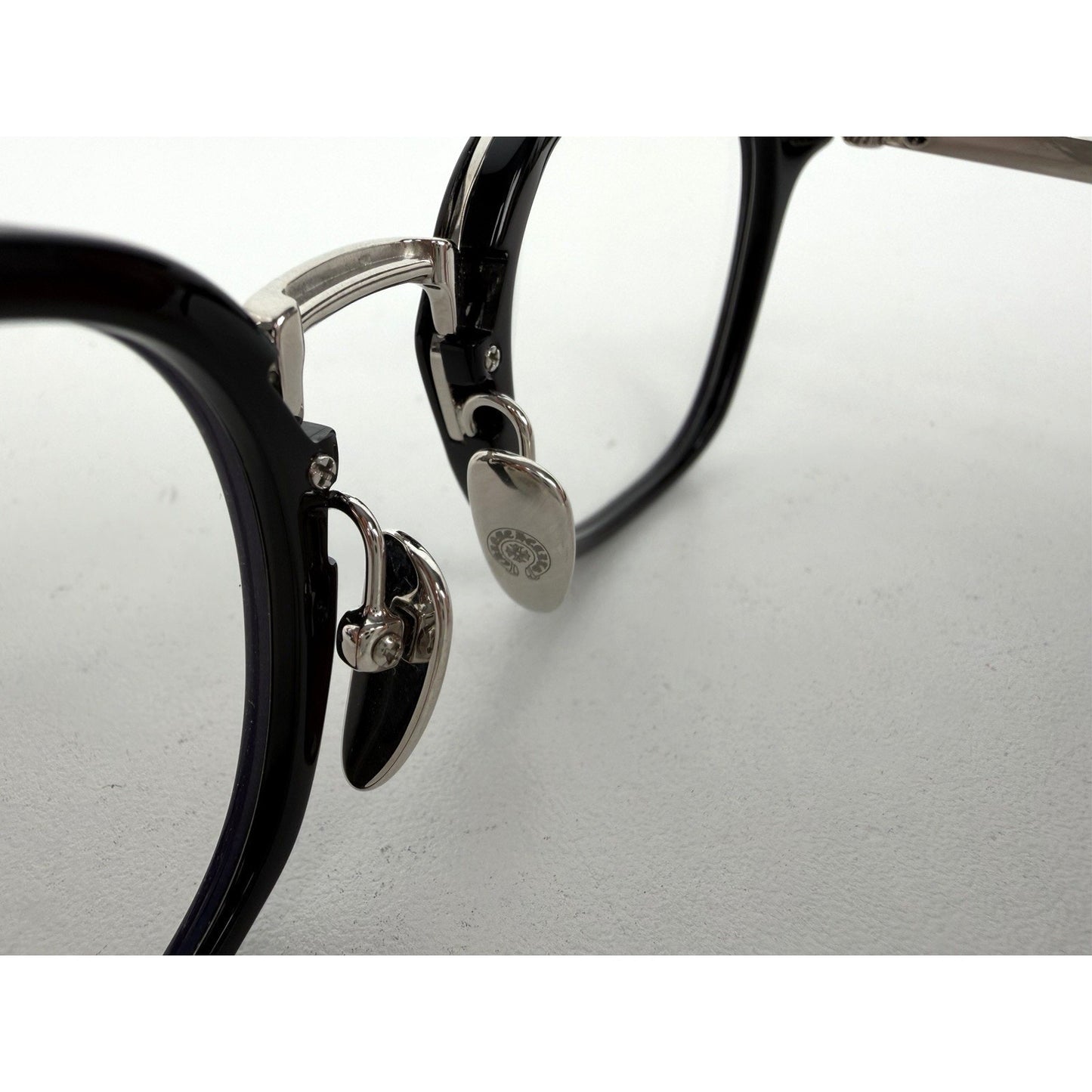 Chrome Hearts Tycoxagain Eyeglasses 51 in Black with Clear Lenses