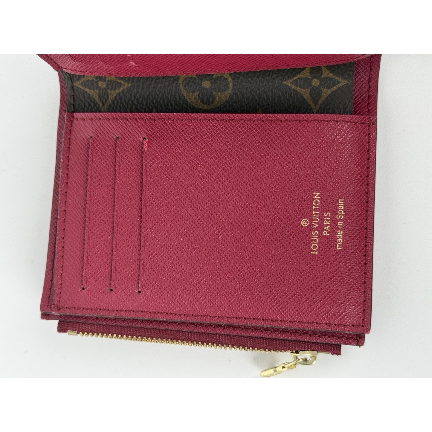 LOUIS VUITTON Monogram Portefeuille Arianne Tri-Fold Short Wallet