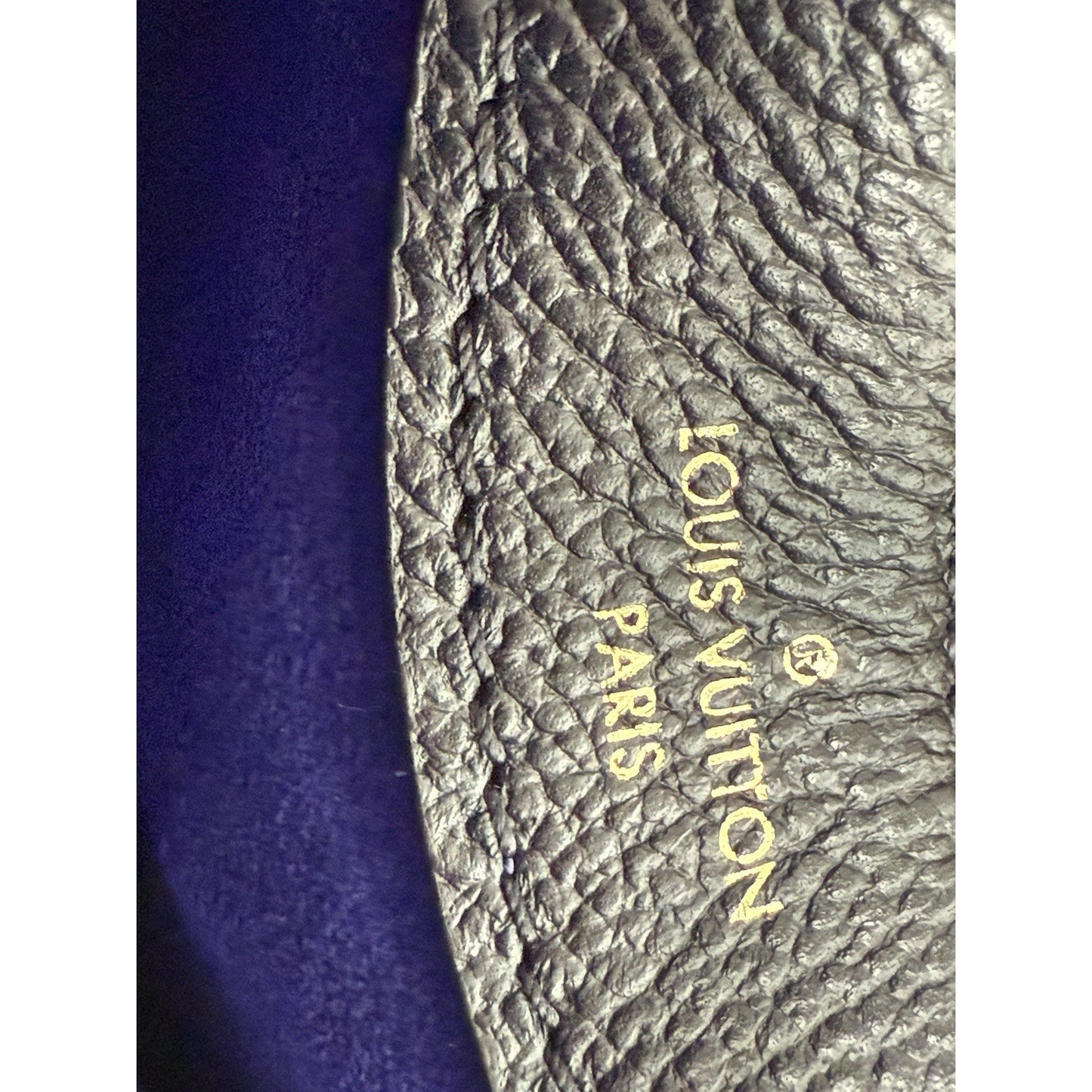 LOUIS VUITTON Empreinte Monogram Giant Diane Black Women’s Shoulder Bag