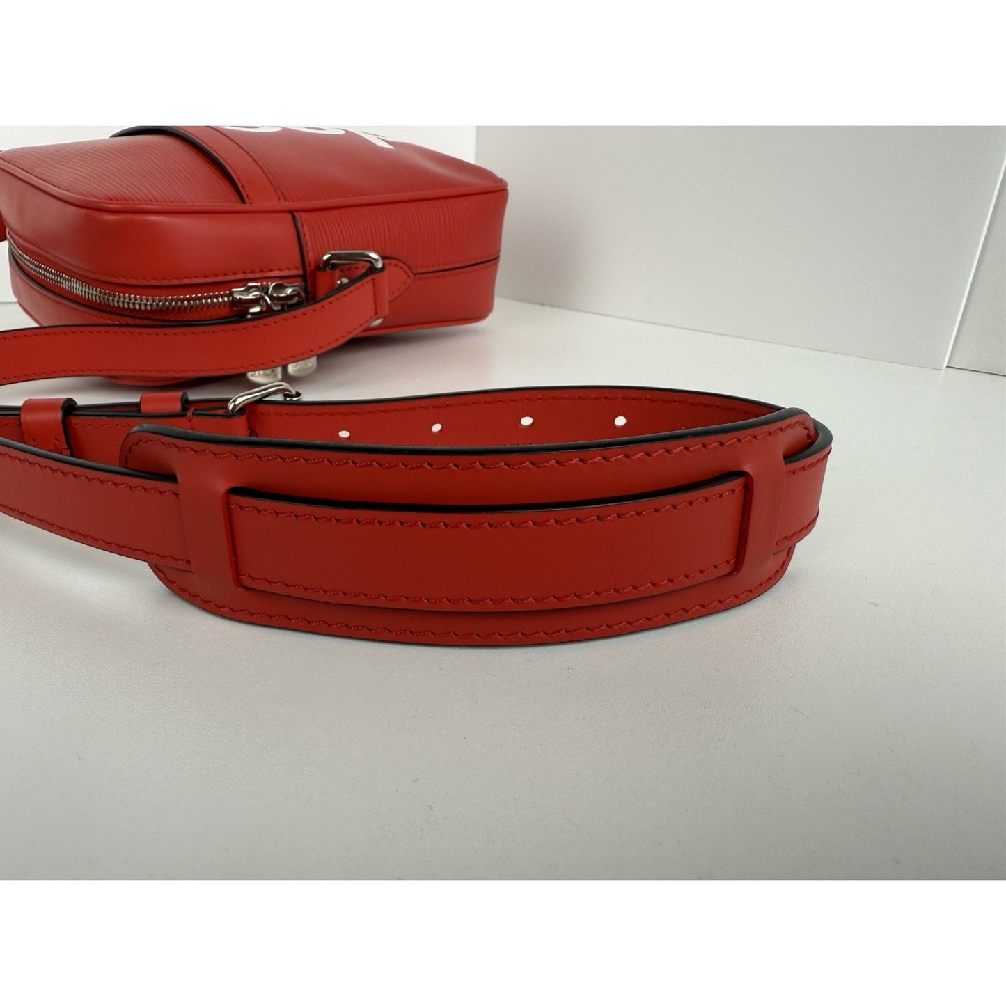 Louis Vuitton Danube PM Shoulder Bag Epi Red Leather