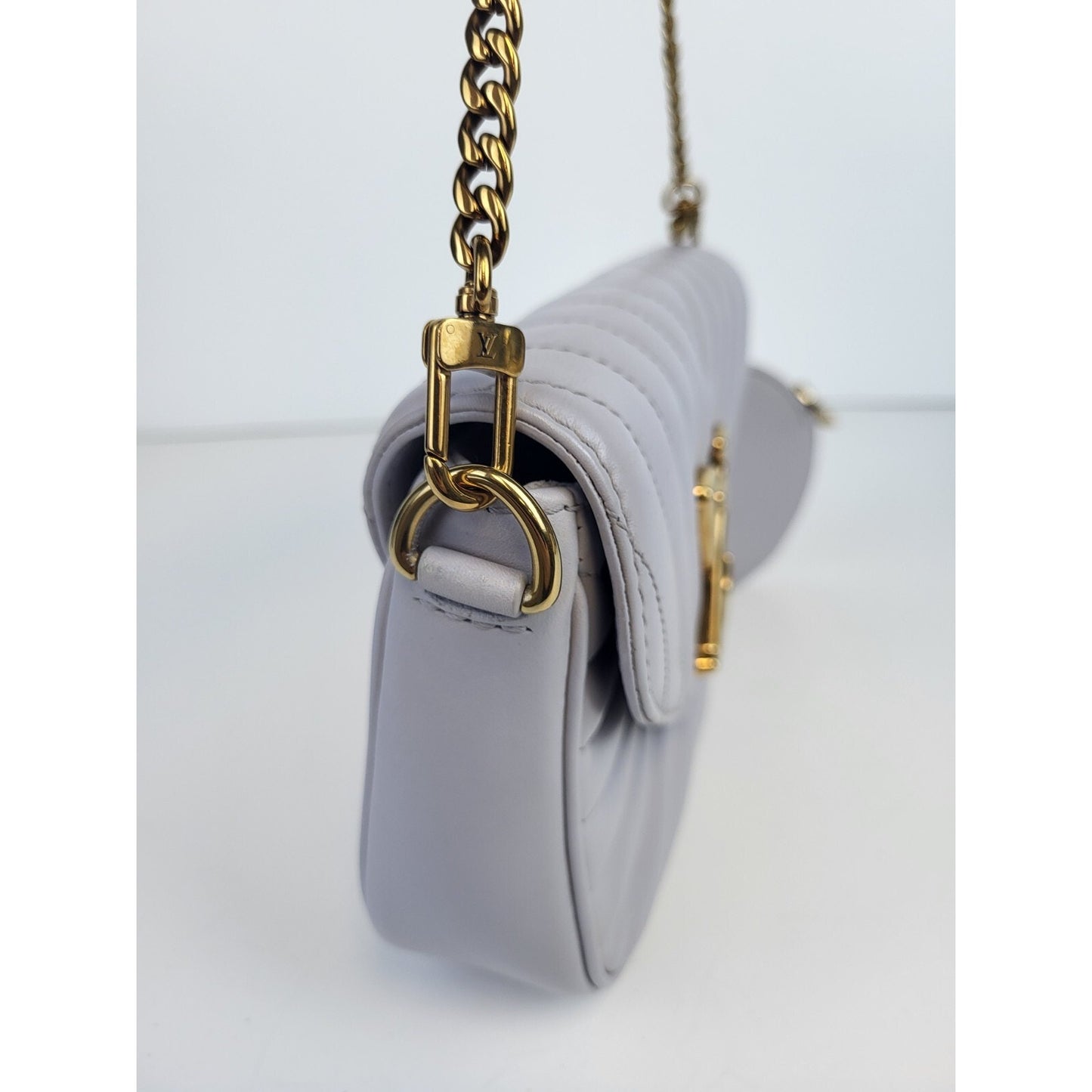 Louis Vuitton Calfskin New Wave Multi Pochette Gray