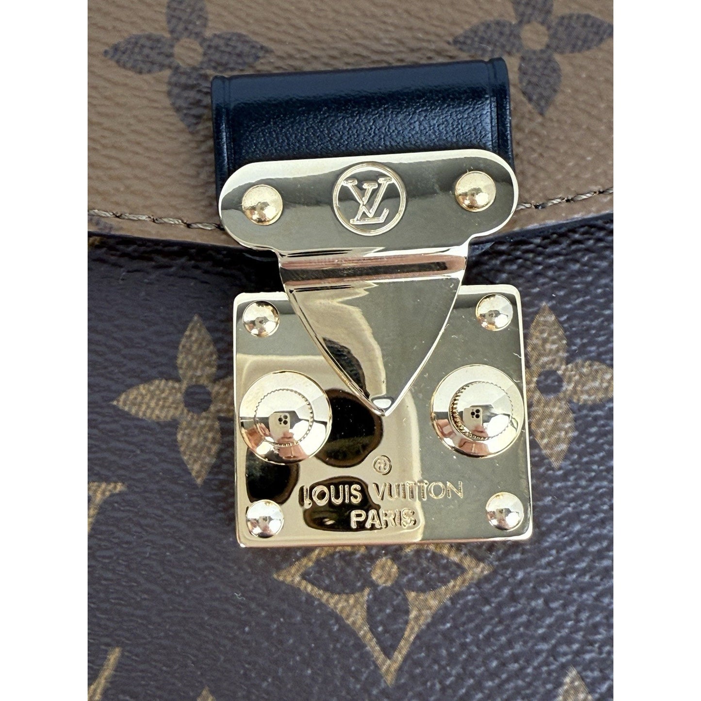 Louis Vuitton Reverse Monogram Camera Box Women's Top Handle Bag