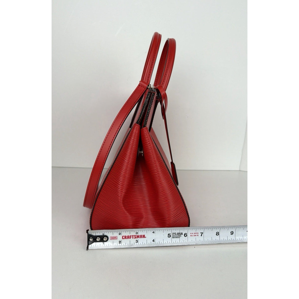 Louis Vuitton Marly Shoulder Bag MM in Red Coquelicot Epi Leather 2014 S07