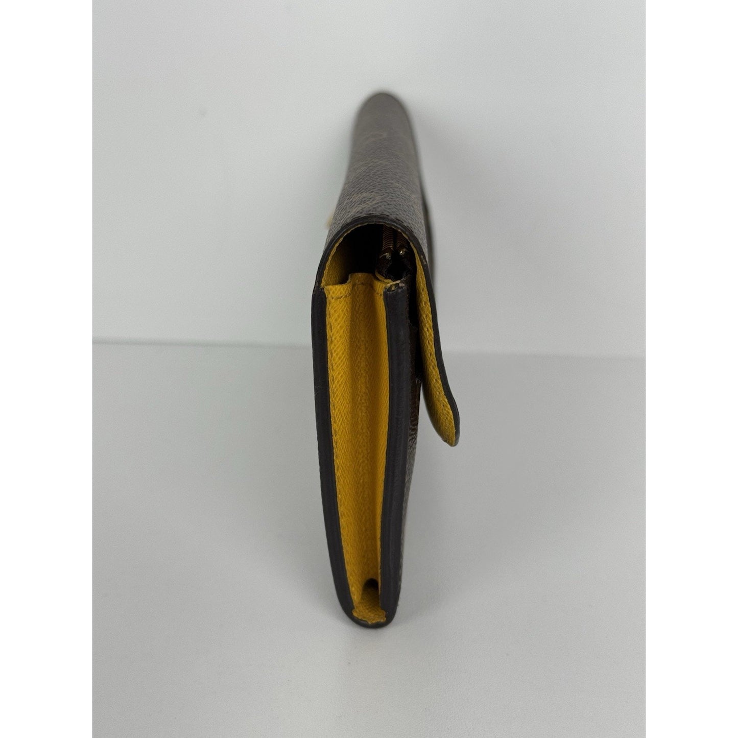 Louis Vuitton Monogram Emilie Wallet – Mimosa with Gold Hardware C-1