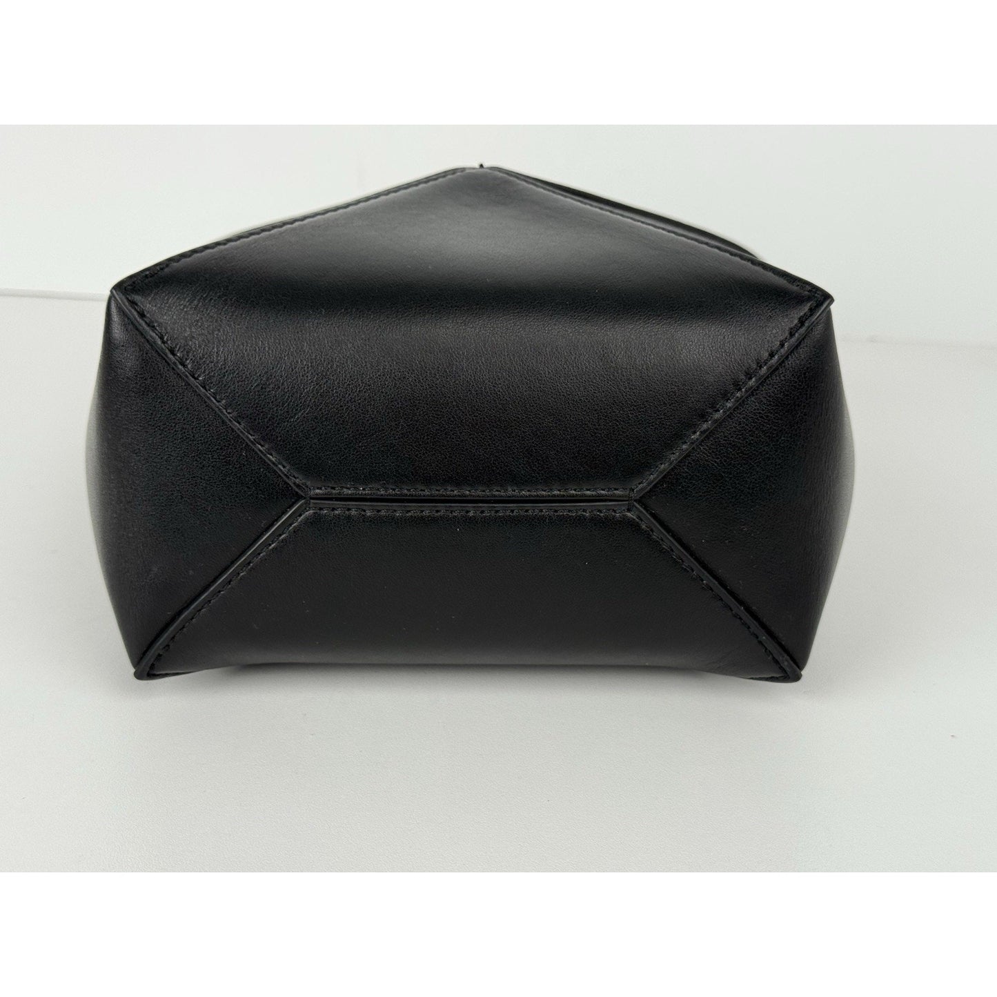 Loewe Black Leather Puzzle Fold Tote Bag Women