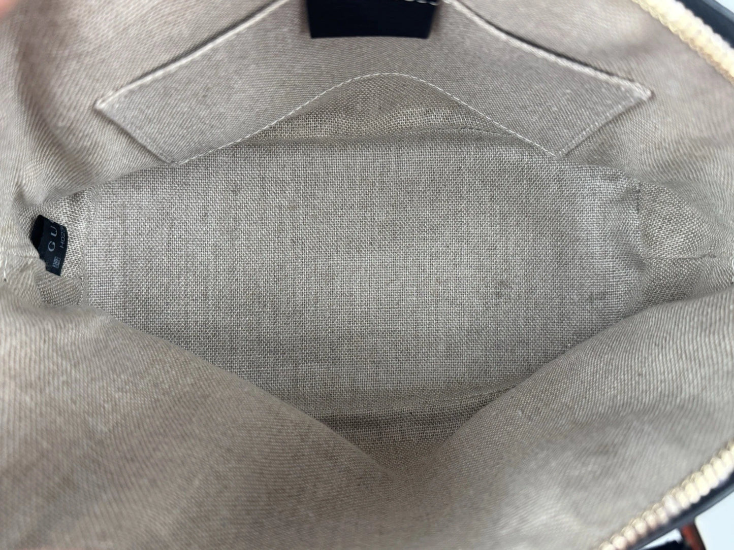 Gucci Microguccissima Mini Dome Satchel Black Leather Gold Hardware