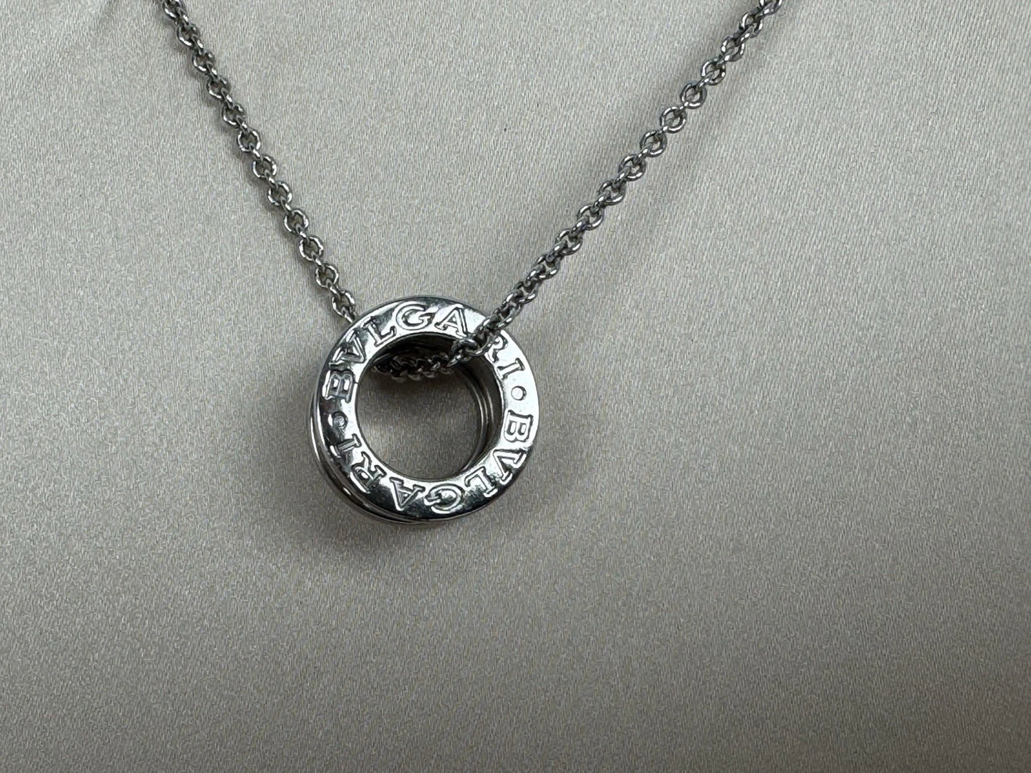 Bvlgari Save The Children 925 Sterling Silver Necklace R-1