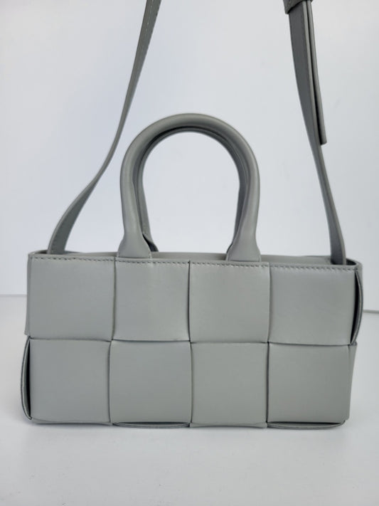 Bottega Veneta East-West Arco Tote Bag Gray