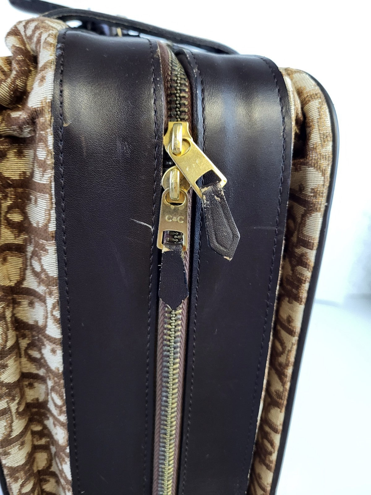 Vintage Christian Dior Luggage