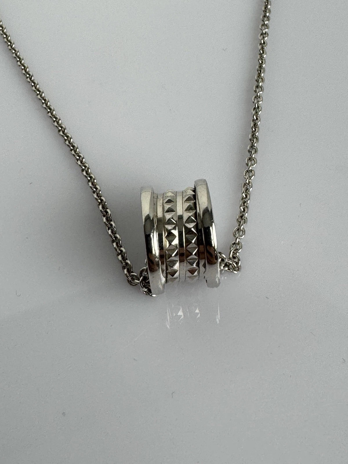 Bvlgari Save The Children 925 Sterling Silver Necklace R-1
