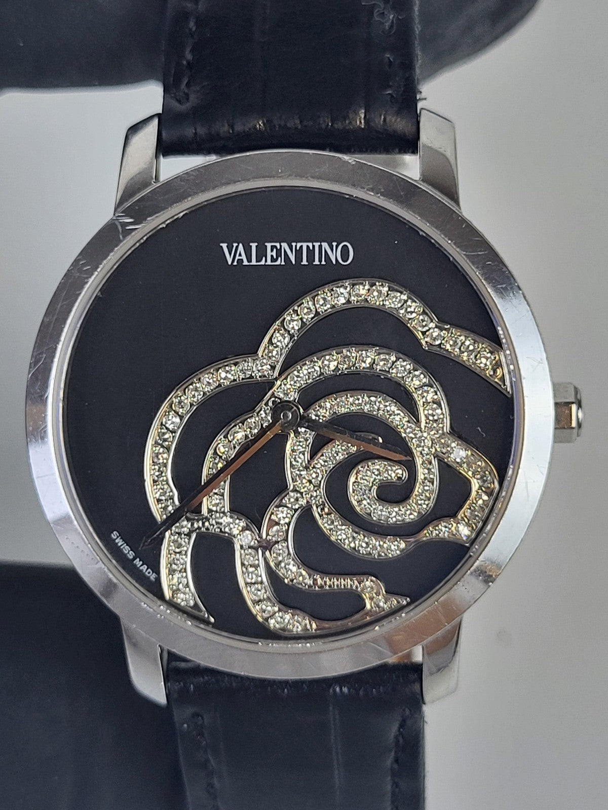 Valentino Rose Watch For Women Black 36mm