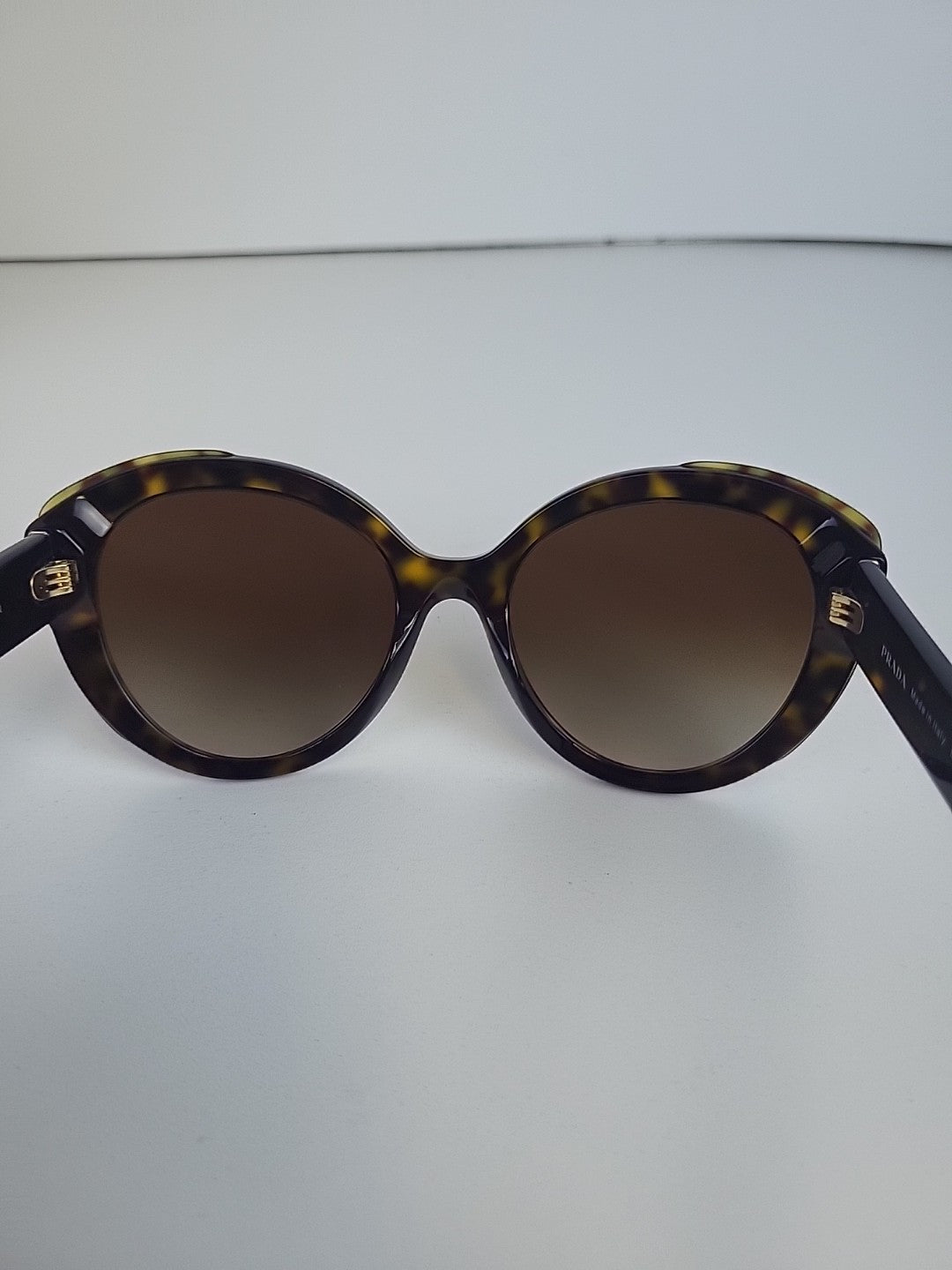 Prada Sunglasses SPR01Y Brown For Women 54*19