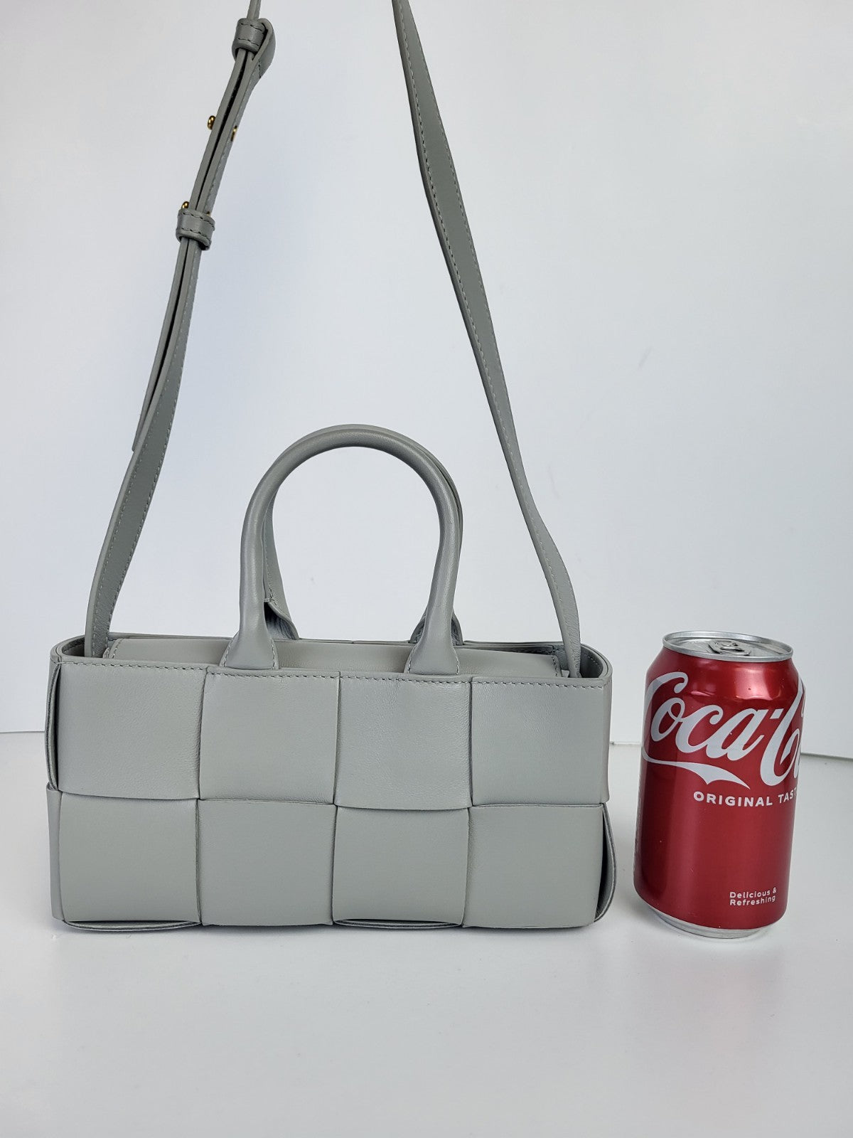 Bottega Veneta East-West Arco Tote Bag Gray