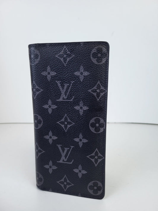 Louis Vuitton Zippy Wallet Verdical Monogram Eclipse