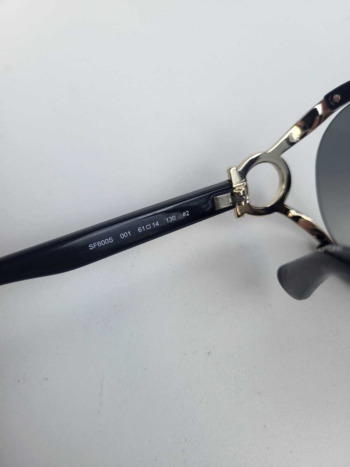 Ferragamo Sunglasses SF600S Black Frame For Women 61/14