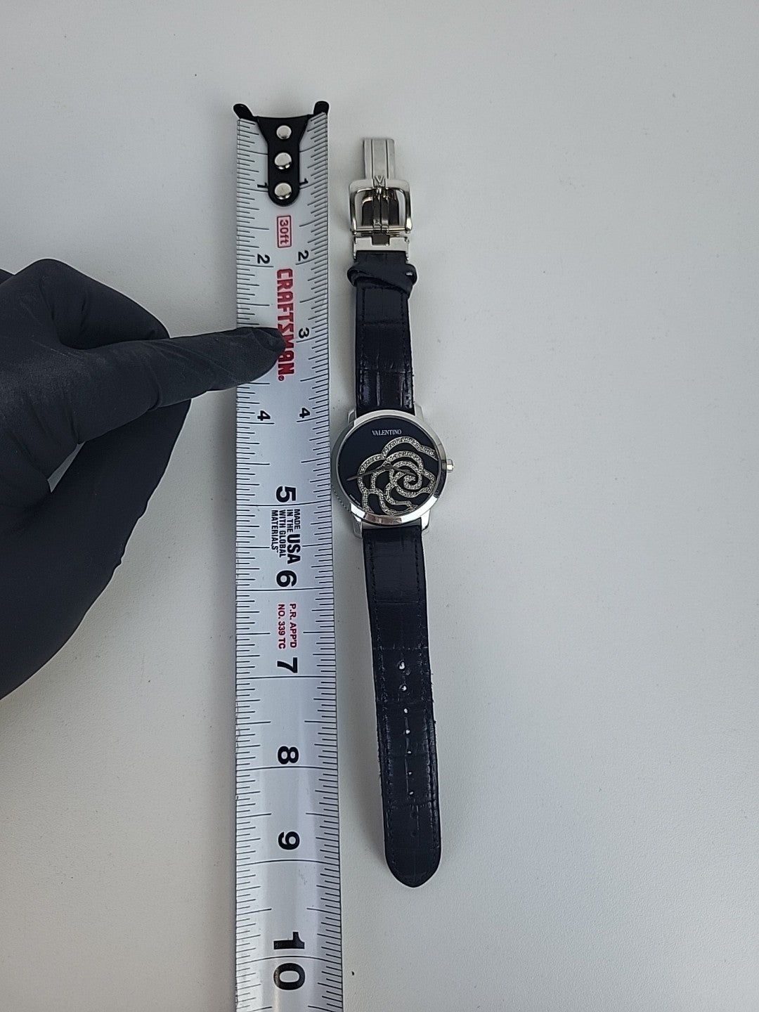 Valentino Rose Watch For Women Black 36mm