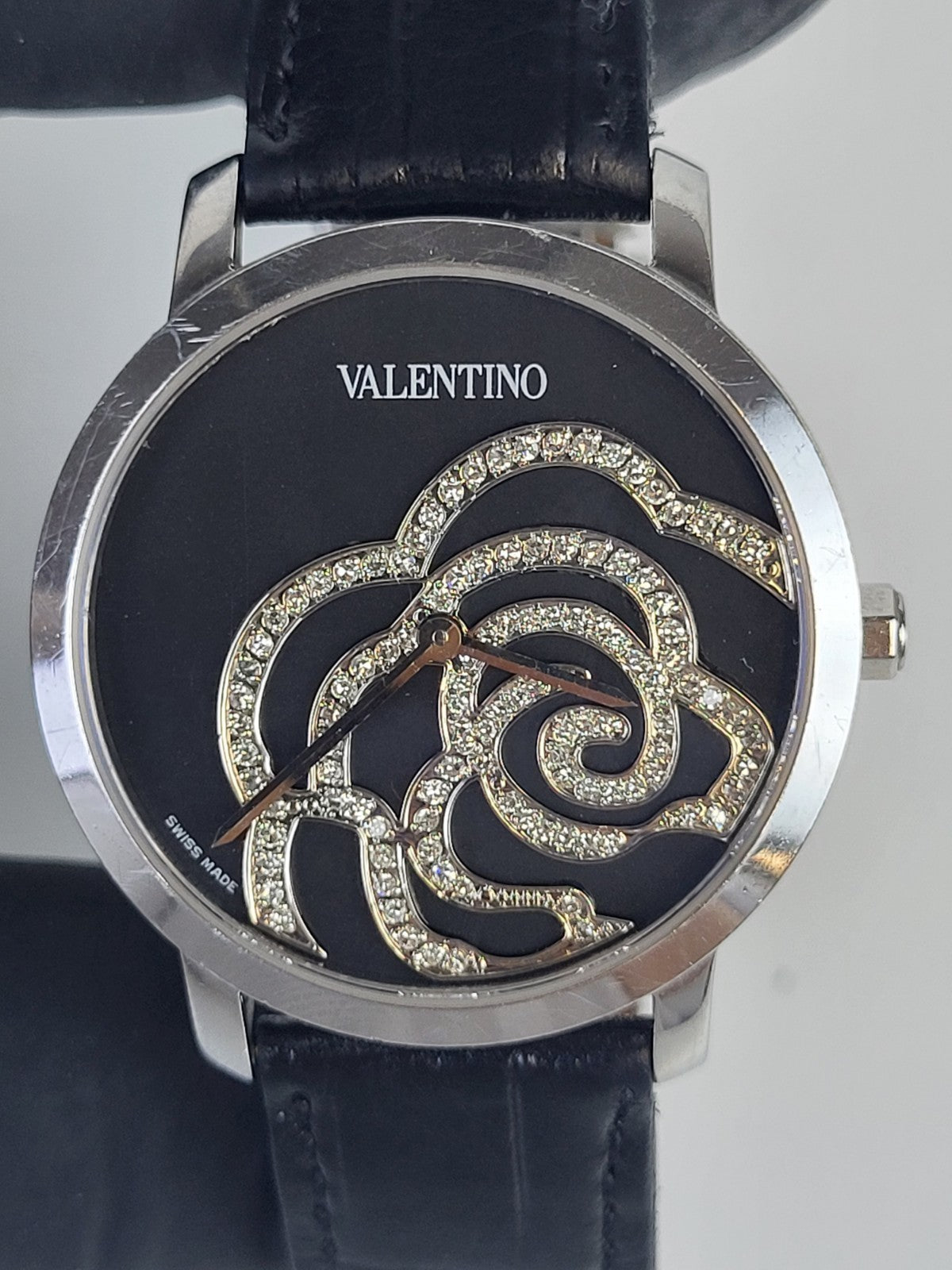 Valentino Rose Watch For Women Black 36mm