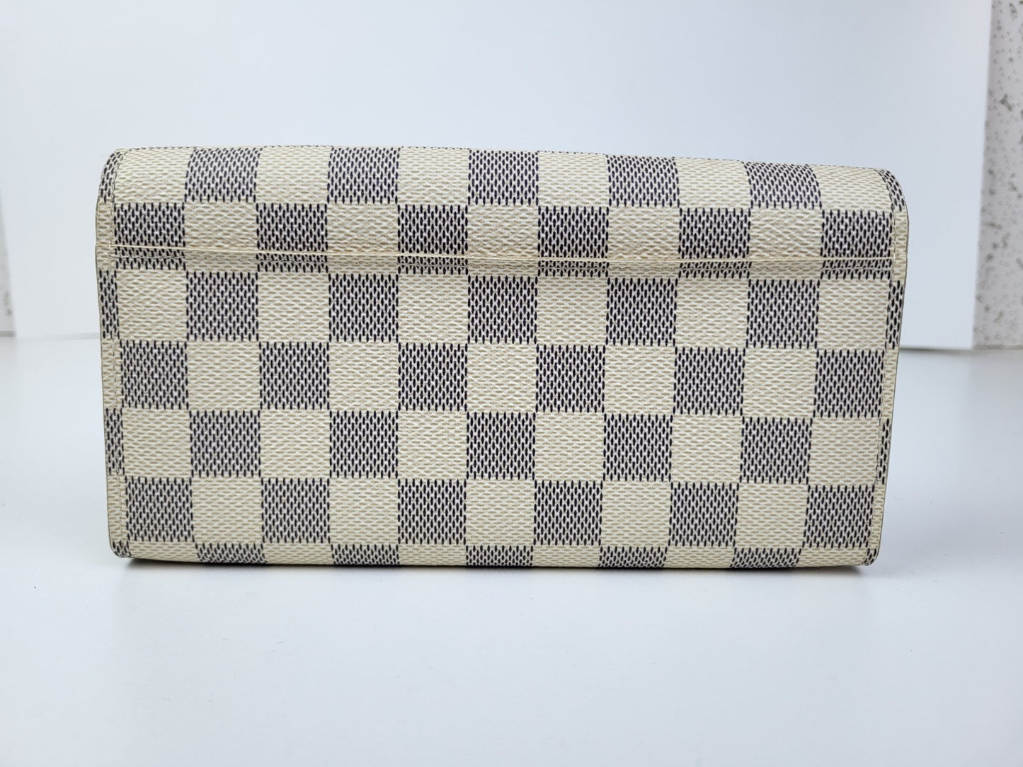 Louis-vuitton sarah wallet damier azur