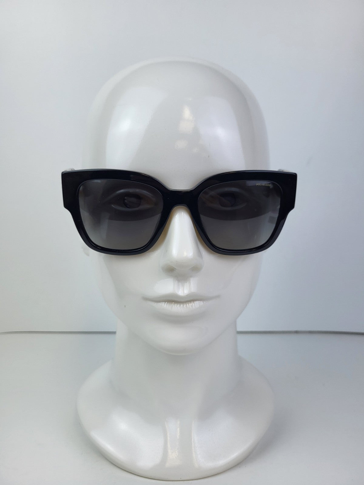 Versace VE4437U GB1/T3 Sunglasses Women's Black/Polarized Grey Gradient 54mm