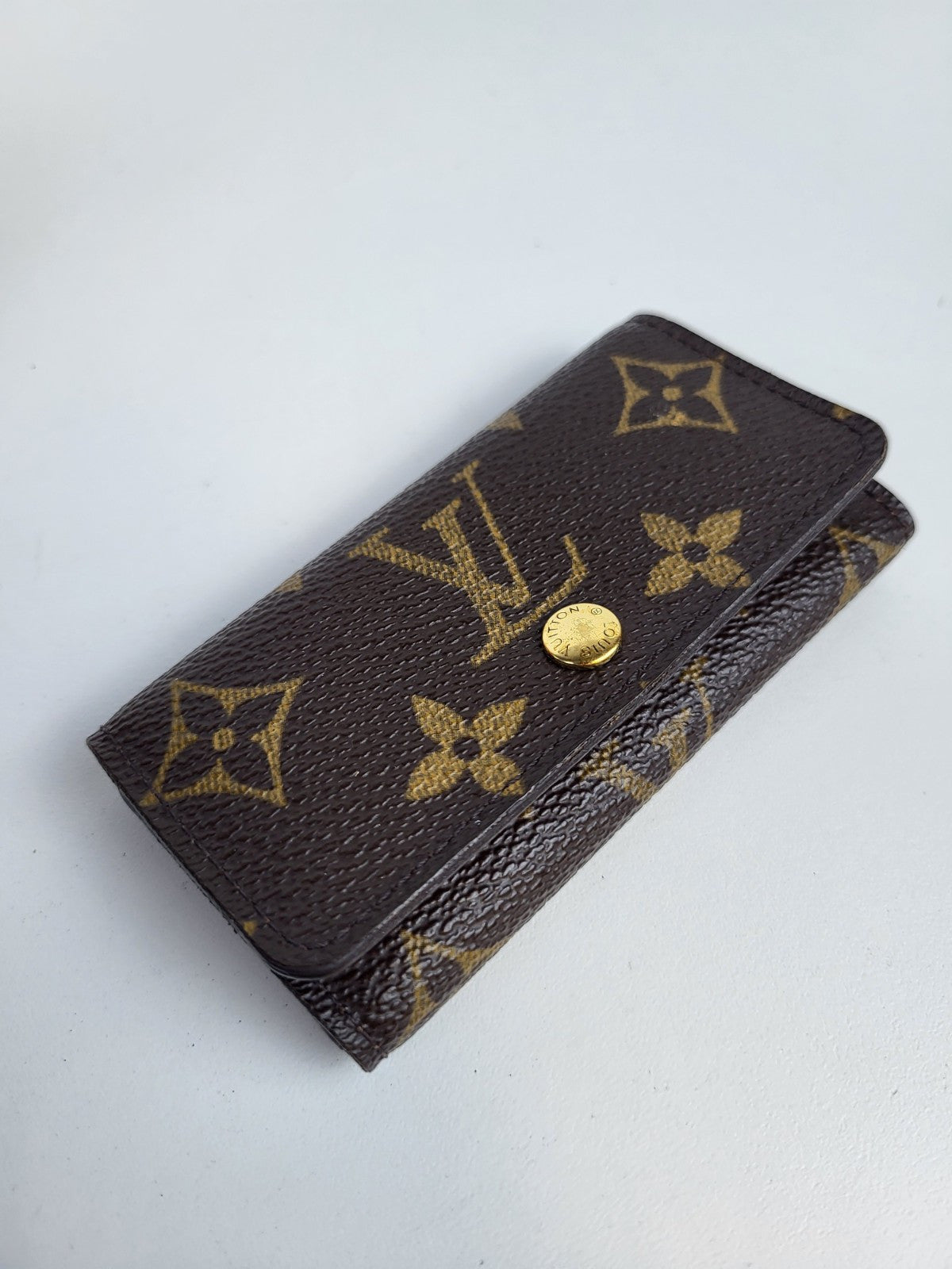 LOUIS VUITTON key holder Multicles Monogram canvas
