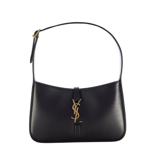 Saint Laurent Le 5 À 7 Hobo Bag Black Leather