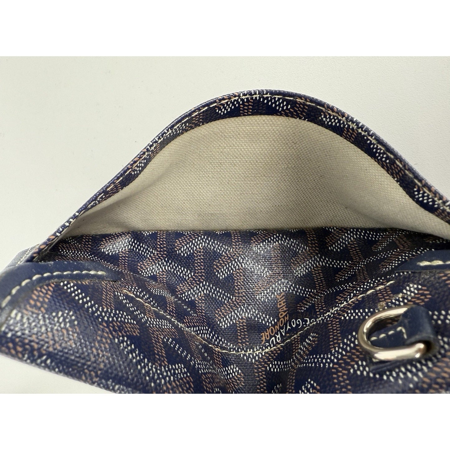 GOYARD Coated Canvas Pouch for St. Louis