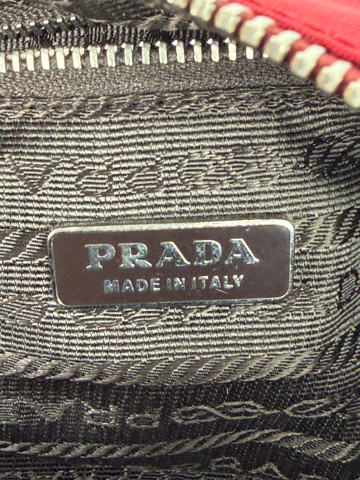 Prada Tessuto Mini Nylon Hobo Shoulder Bag